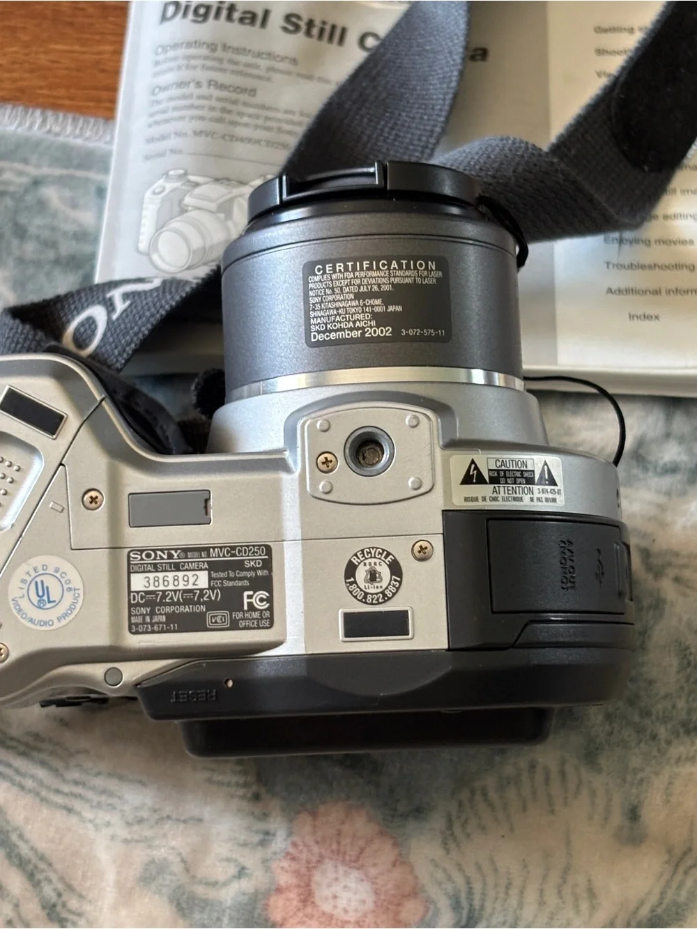 Sony CD Mavica Digital Camera set